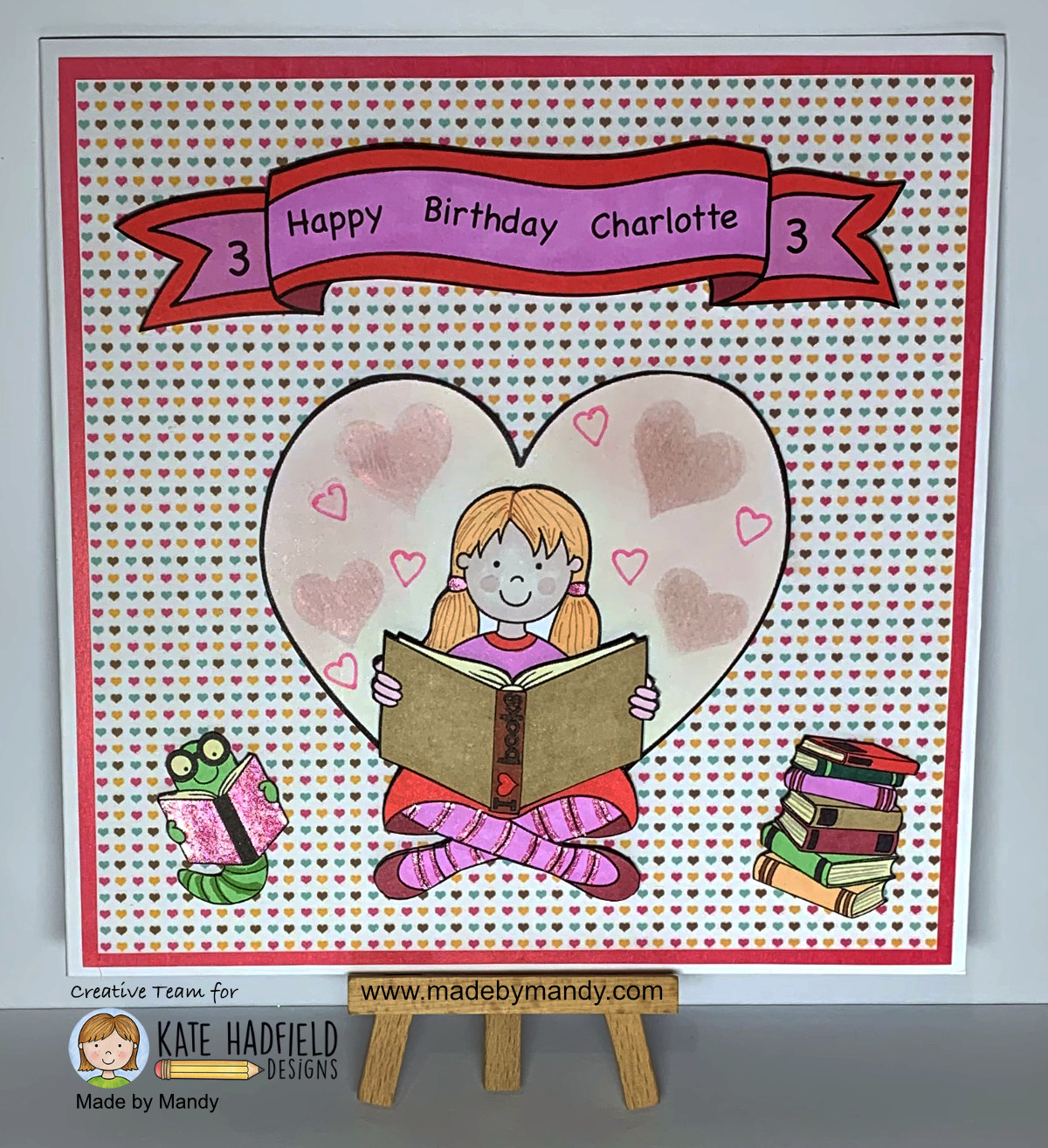 Bookworms Stamps by Made By Mandy Bookworms Stamps